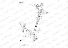 53 - BRACKET - STEERING DAMPER