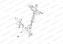 53 - BRACKET/STEERING DAMPER