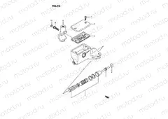 53 - CLUTCH CYLINDER (VS1400GLFH/GLFJ/GLFL/GLFM/GLFN/GLFP)