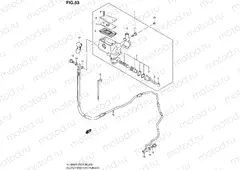 53 - CLUTCH MASTER CYLINDER (MODEL K5/K6)