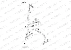 53 - FRONT BRAKE HOSE (SFV650K9/UK9/L0/UL0)
