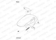 53 - FRONT FENDER (MODEL K8)