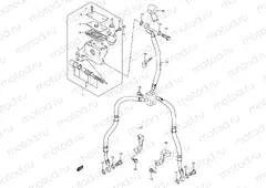 53 - FRONT MASTER CYLINDER (MODEL K5/K6)