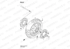 53 - FRONT WHEEL (AN400K7/K8/K9/L0)