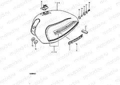 53 - FUEL TANK (MODEL X)