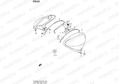 53 - FUEL TANK SIDE COVER