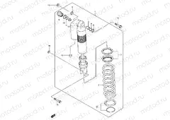 53 - REAR SHOCK ABSORBER (SEE NOTE)