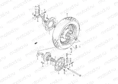 53 - REAR WHEEL