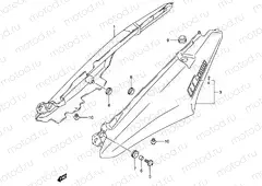 53 - SEAT TAIL COVER (MODEL K2)
