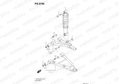 530A - FRONT WHEEL (LT-A400FM0 P03)