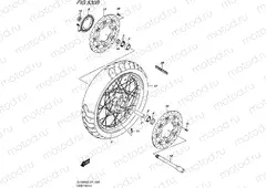 530B - FRONT WHEEL (DL1000XAL8 E21)