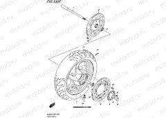 530E - FRONT WHEEL (AN400ZAL6 E19)