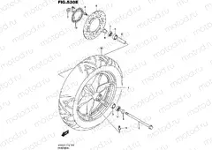 530E - FRONT WHEEL (UH200AL5 P04)