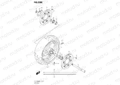 530F - FRONT WHEEL (GSX-S1000ZA,GSX-S1000ZAUF)