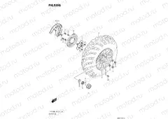 530G - FRONT WHEEL (LT-A750XPZ:M0:P03)