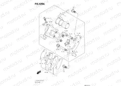 535A - FRONT BRAKE CALIPER