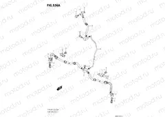 536A - FRONT BRAKE LINE