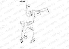 536B - FRONT BRAKE HOSE (SV650A,SV650AU)