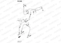 536B - FRONT BRAKE HOSE (SV650A,SV650AU)