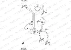 536C - FRONT BRAKE HOSE (AN400AL5 E19)