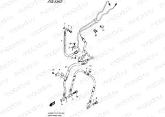 536D - FRONT BRAKE HOSE (SFV650AL5 E28)
