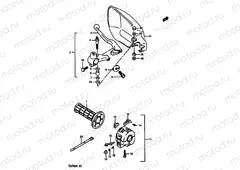 53A - LEFT HANDLE SWITCH (MODEL K E21,E24)