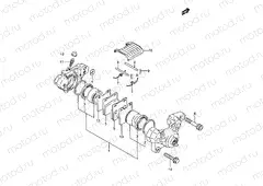 53A - REAR CALIPER (MODEL K/L/M/N)