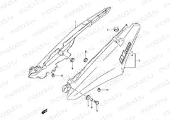 53A - SEAT TAIL COVER (MODEL K3)