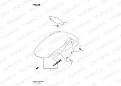 53B - FRONT FENDER (MODEL L0)