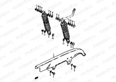 54 - CHAIN CASE-SHOCK ABSORBER