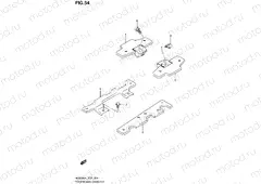 54 - FOOTBOARD BRACKET
