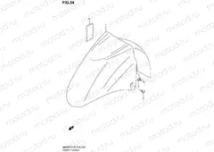 54 - FRONT FENDER (AN650K3/K4/K5)