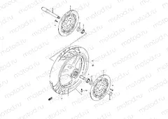 54 - FRONT WHEEL