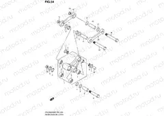 54 - REAR CUSHION LEVER