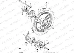 54 - REAR WHEEL