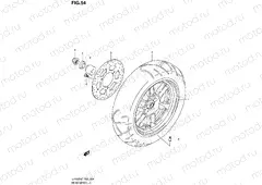 54 - REAR WHEEL
