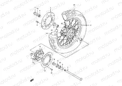 54 - REAR WHEEL