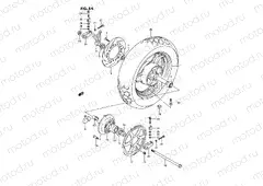 54 - REAR WHEEL
