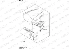 54 - SEAT TAIL BOX (GSX-R1000K7 E02,E19,U2E19,E24,E51,P37)