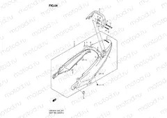 54 - SEAT TAIL COVER (GSF650SK7/SUK7/SAK7/SUAK7/SK8/SUK8/SAK8/SUAK8)