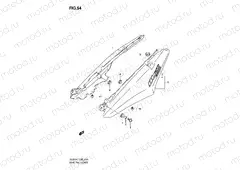 54 - SEAT TAIL COVER (MODEL K7)