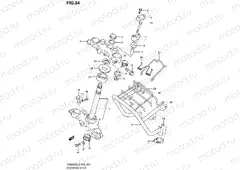 54 - STEERING STEM (DR200SEL2 E24)