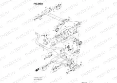 540A - REAR SWINGARM