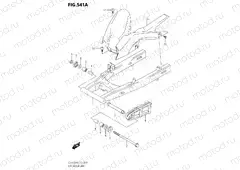 541A - REAR SWINGINGARM