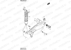 541A - REAR SWINGINGARM
