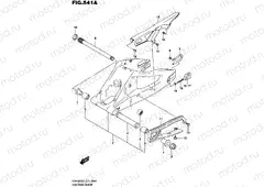541A - REAR SWINGINGARM
