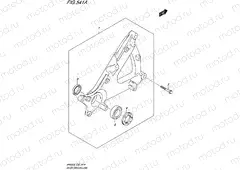 541A - REAR SWINGINGARM