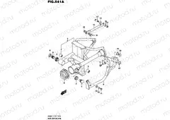 541A - REAR SWINGINGARM
