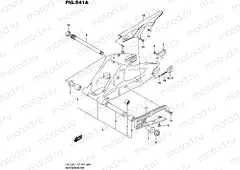 541A - REAR SWINGINGARM