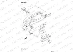 541B - REAR SWINGARM